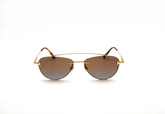 Occhiale da sole Tom Ford Astor-02 FT1356 30F Oro aviator