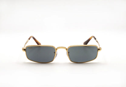 Occhiali da sole Ray-Ban A$AP Rocky RB3927 001/R5 Gold Blue rettangolari