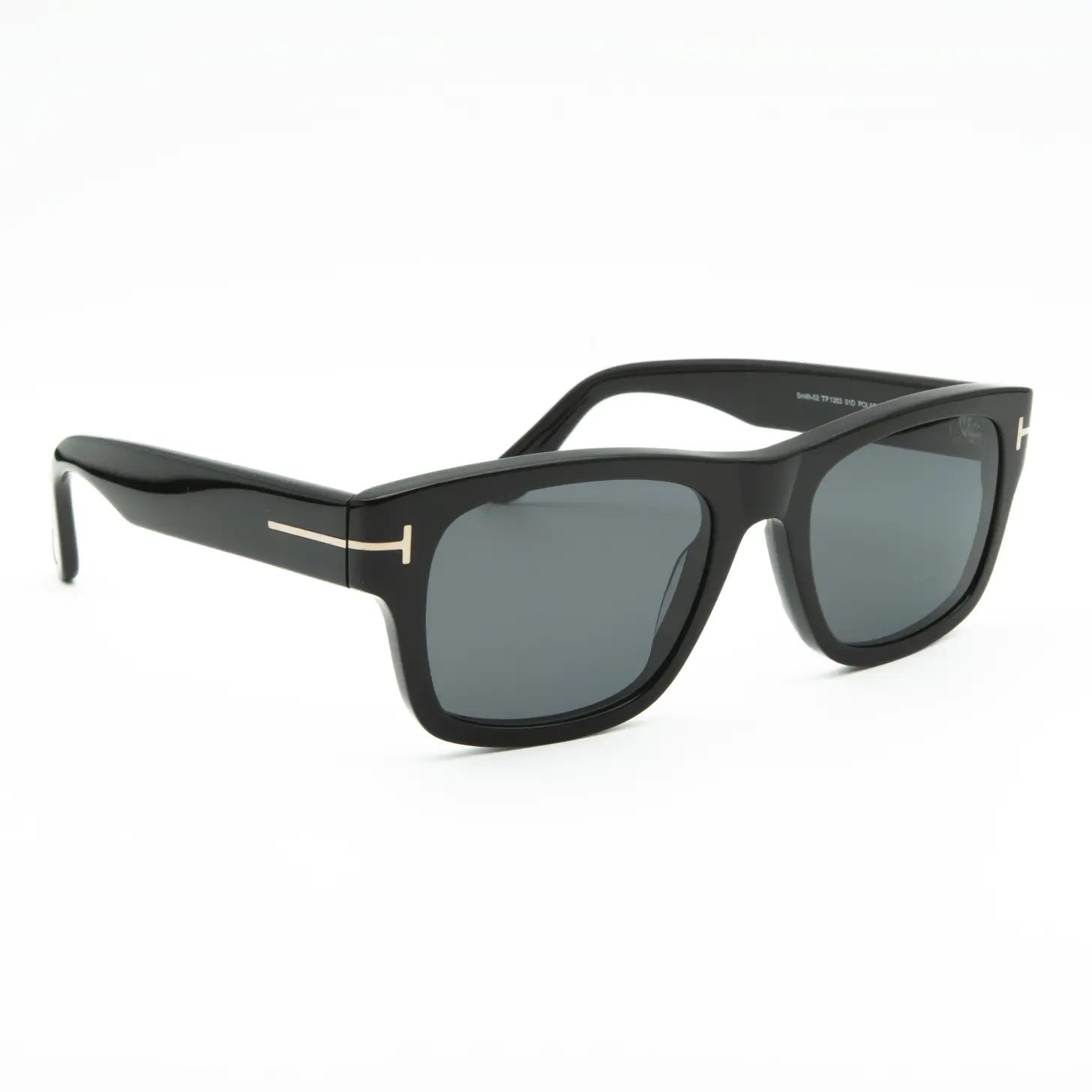 Occhiale da sole Tom Ford Smith-02 FT1303 01D Black Polarizzed-laterale