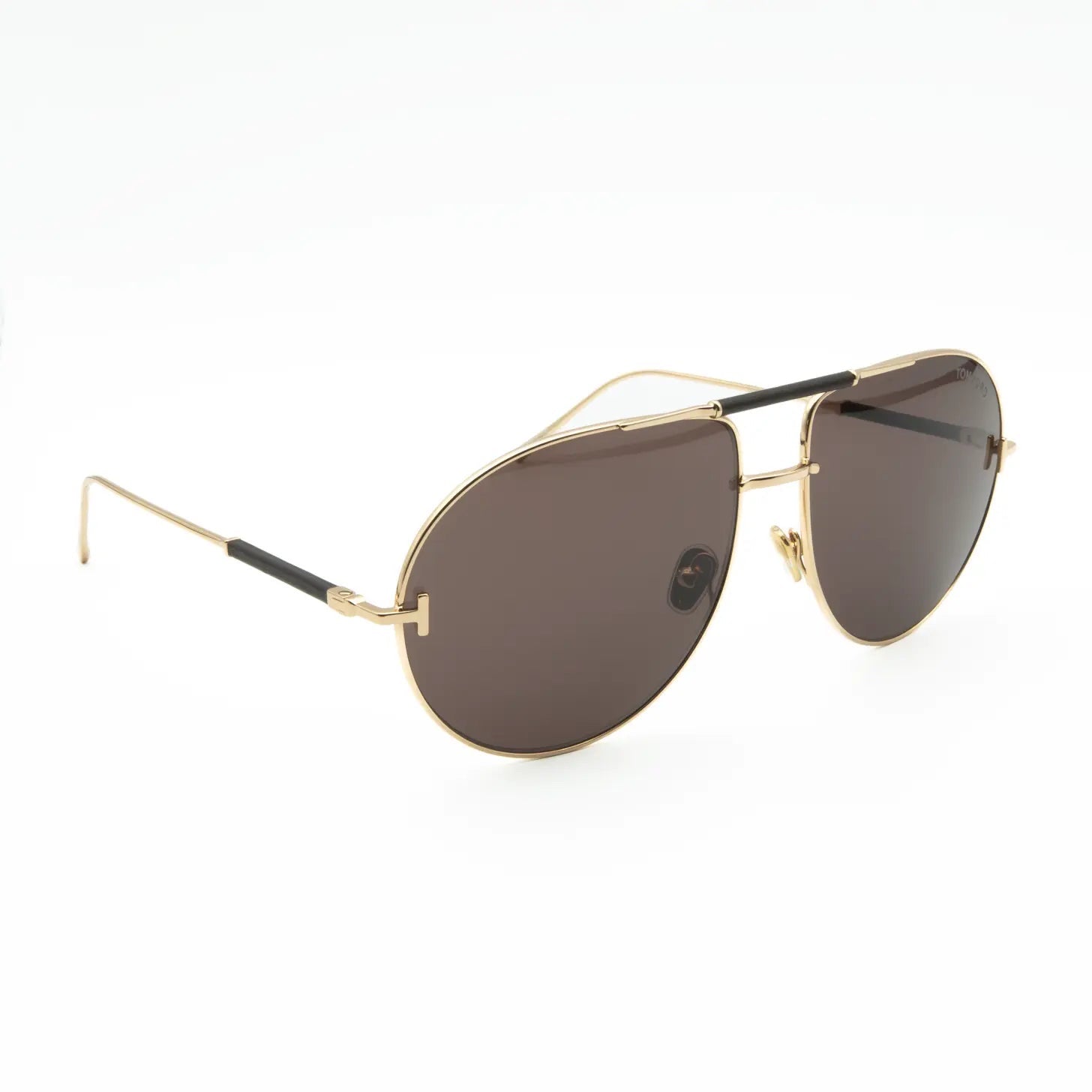 Occhiale da sole Tom Ford Lou-02 FT1308 30E Oro-laterale