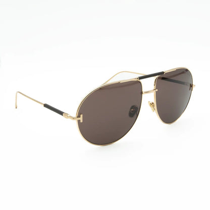 Occhiale da sole Tom Ford Lou-02 FT1308 30E Oro-laterale