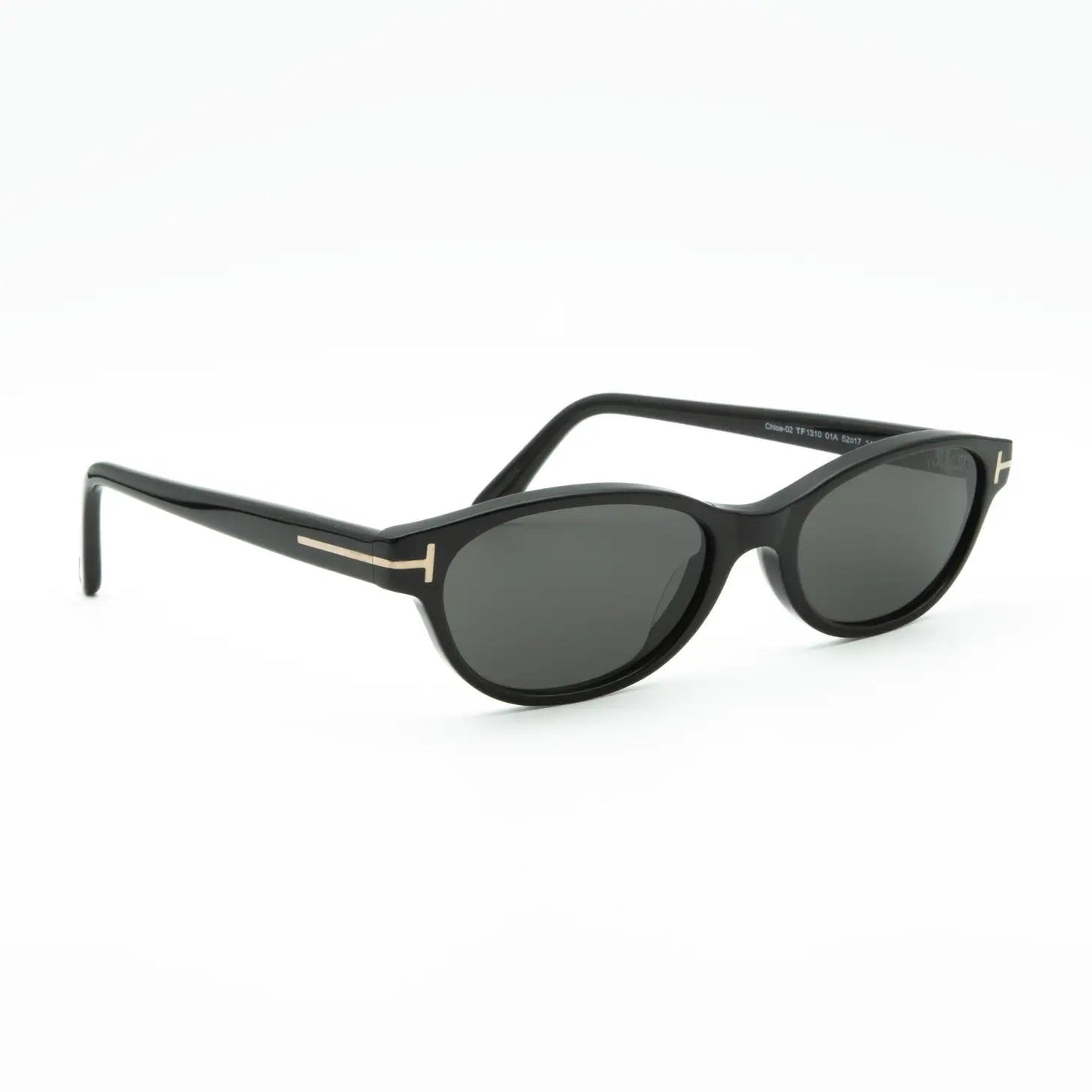 Occhiale da sole Tom Ford Chloe-02 FT1310 01A Black-laterale