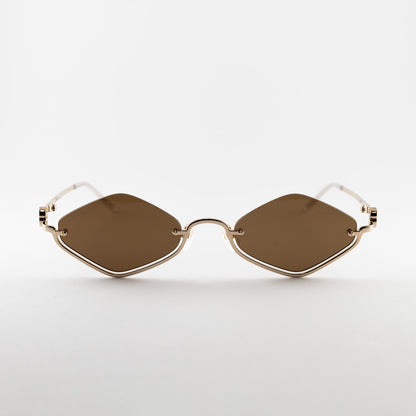 Occhiale da sole Gucci GG1604S 002 Gold