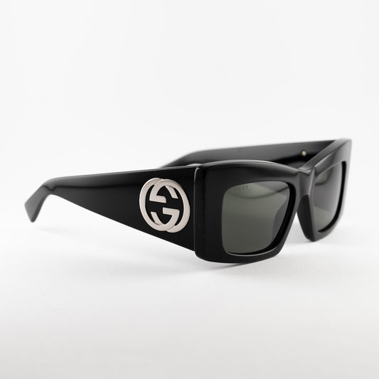 Occhiali da sole Gucci GG1842S 001 neri cat-eye