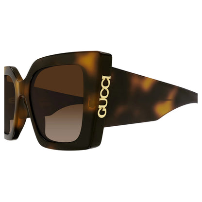 Occhiali da sole Gucci GG2039S-002 Havana cat-eye -dettagli