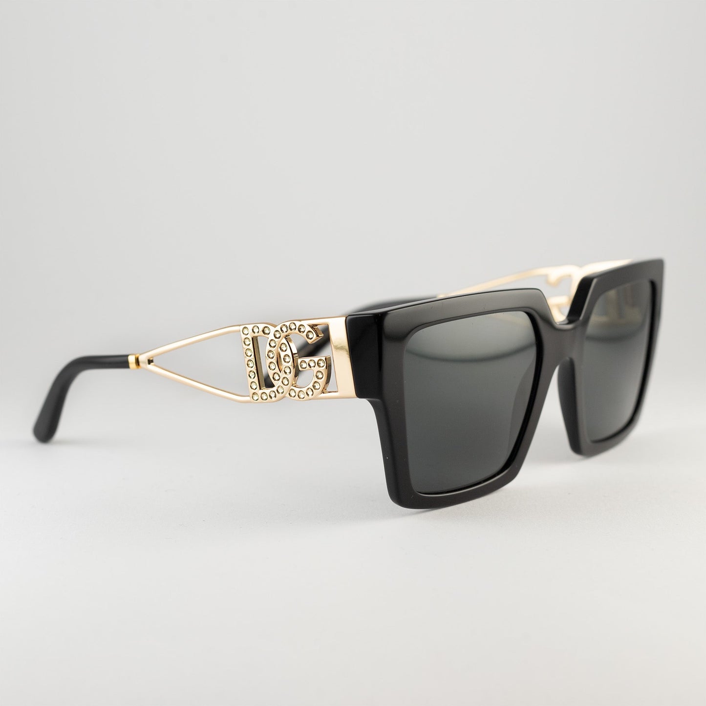 Occhiale da sole D&G DG4446b 3355/87 Black-laterale