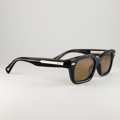 Occhiale da sole Brunello Cucinelli Jared BC4018S 1003/53 Brown-laterale