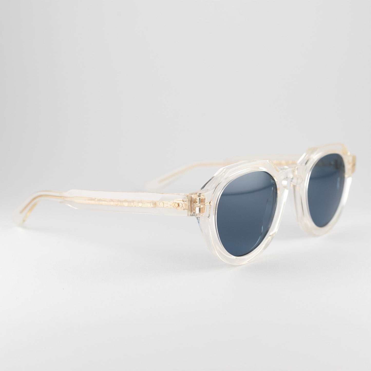 Occhiali da sole Ahlem Grenelle Gold Light rotondi