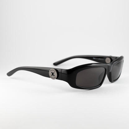Occhiali da sole Balenciaga BB0408S 001 uomo neri
