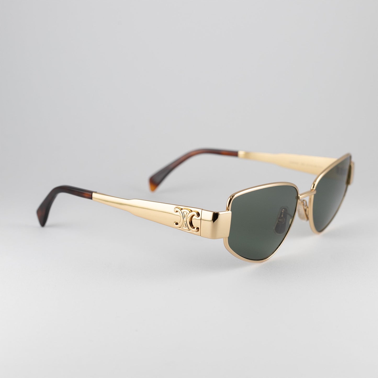 Occhiale da sole Celine CL40293U 30N Gold-laterale