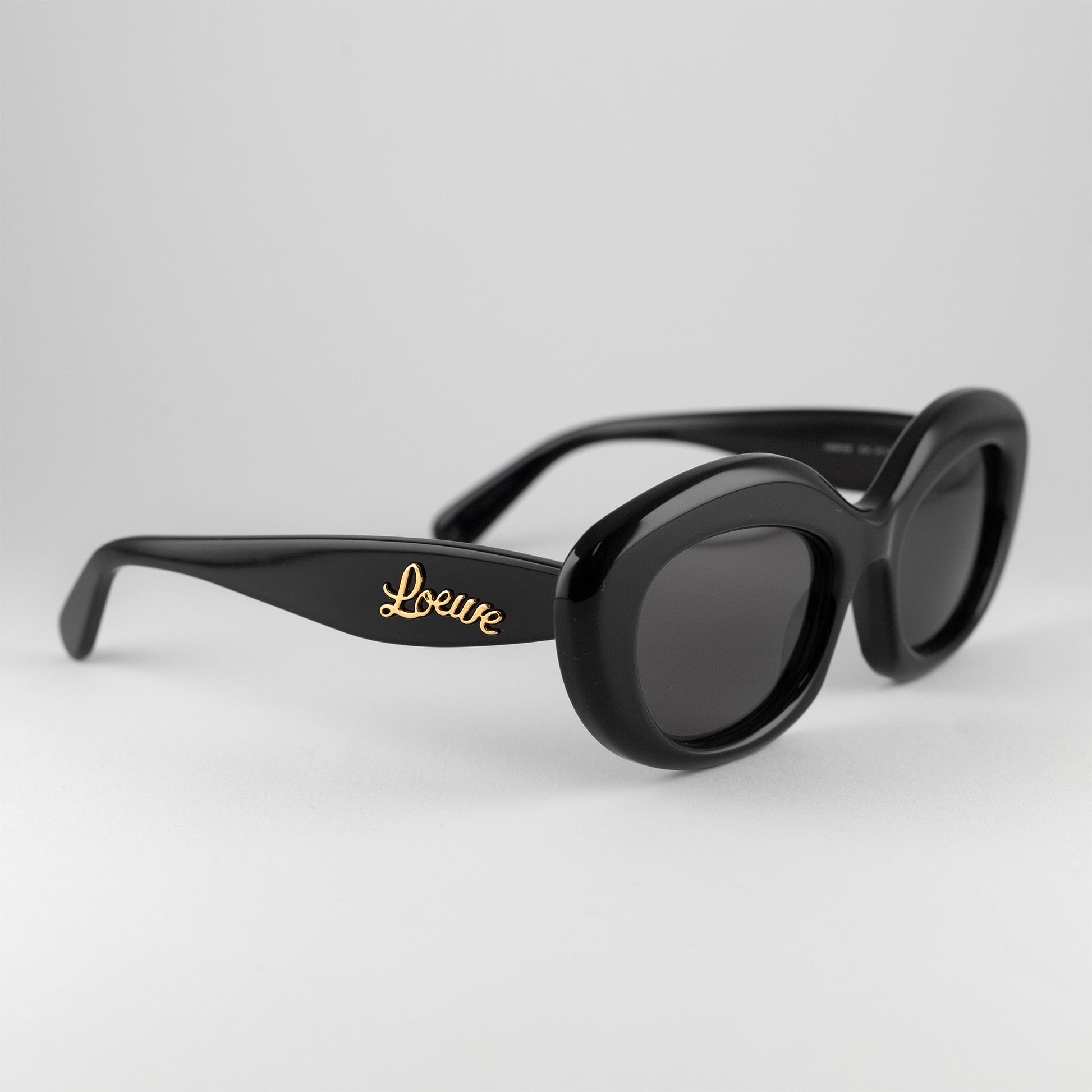 Occhiale da sole Loewe LW40153I 01A Black-laterale