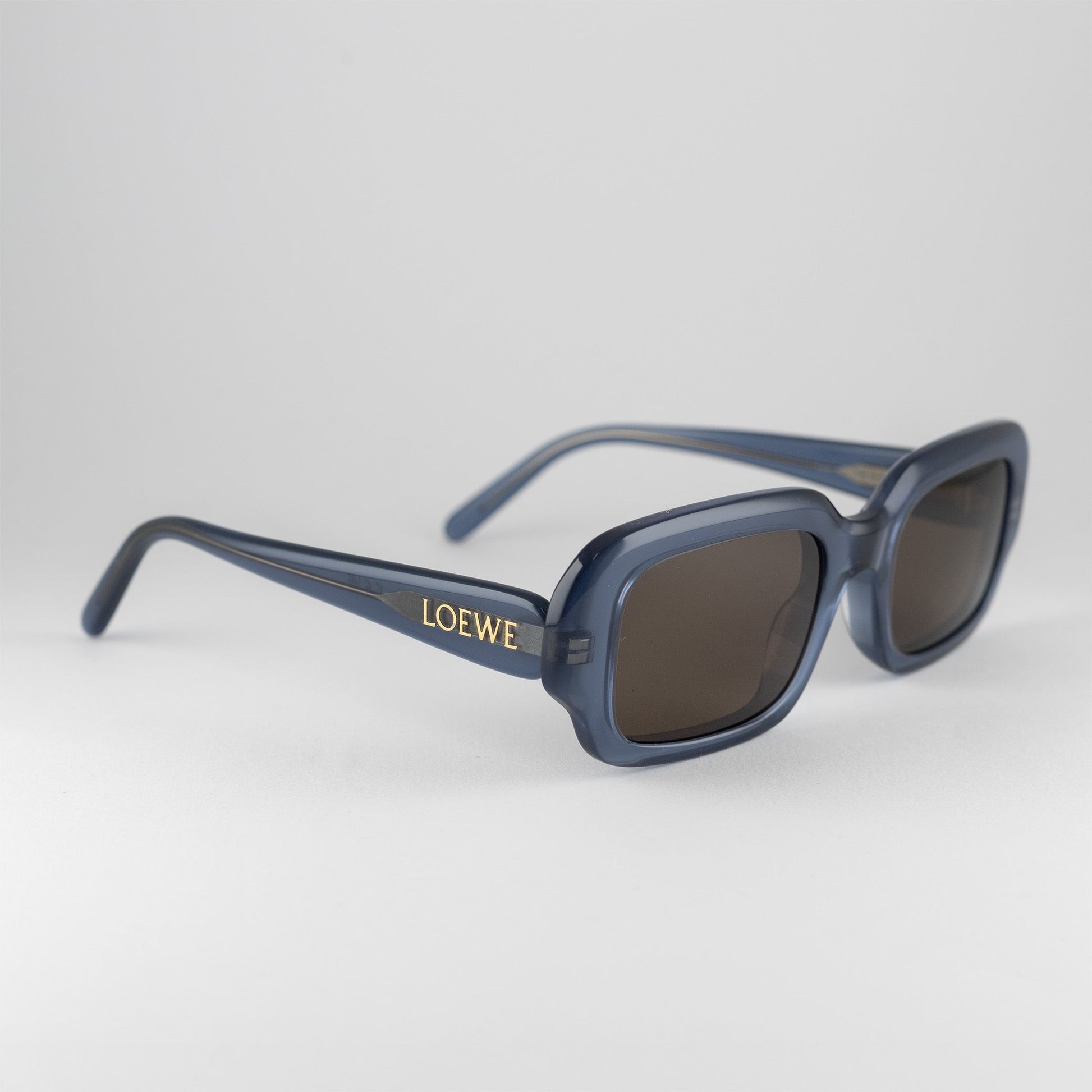 Occhiale da sole Loewe LW40158I 84E Blu-laterale