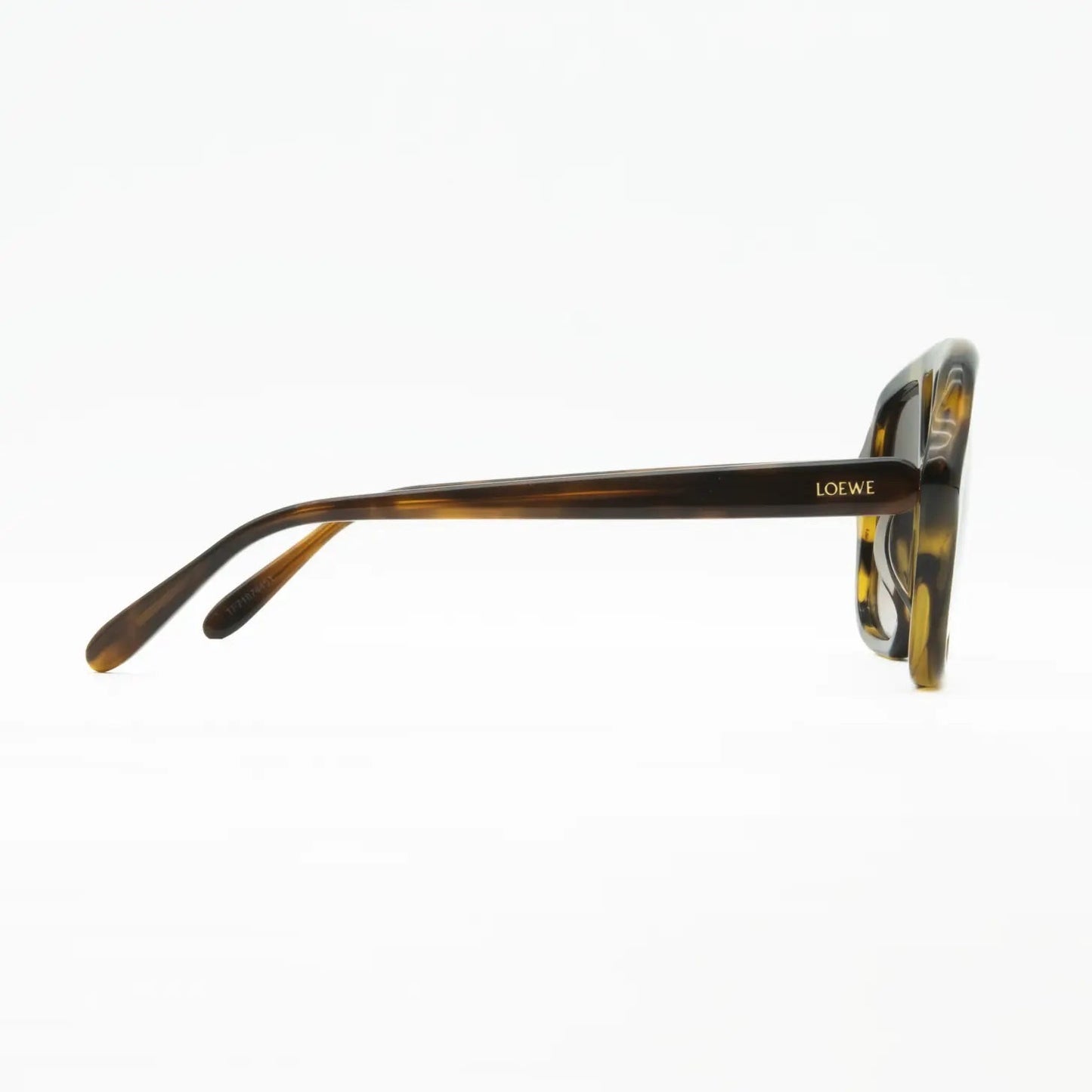 Occhiali da sole Loewe Slim LW40161U 52F Havana pilot