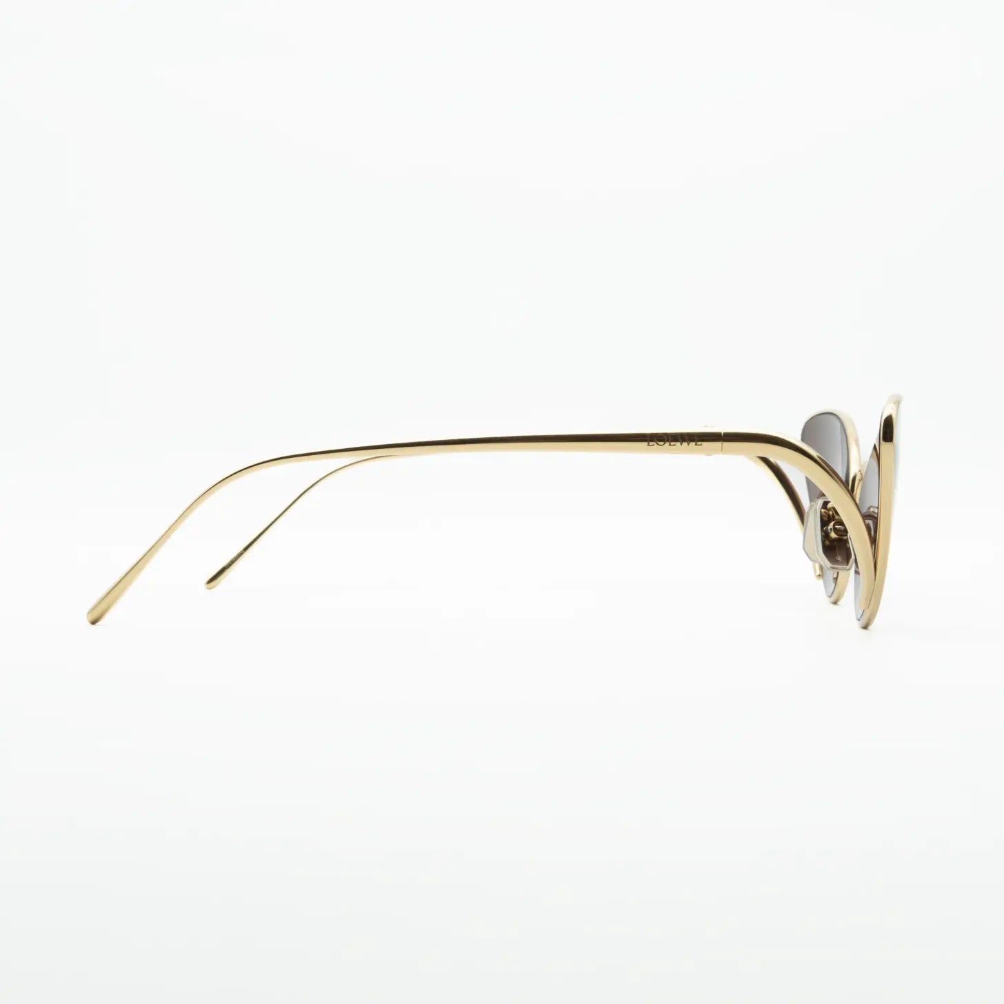 Occhiale da sole Loewe Signature LW40179U 30Y Oro/Viola-dettagli