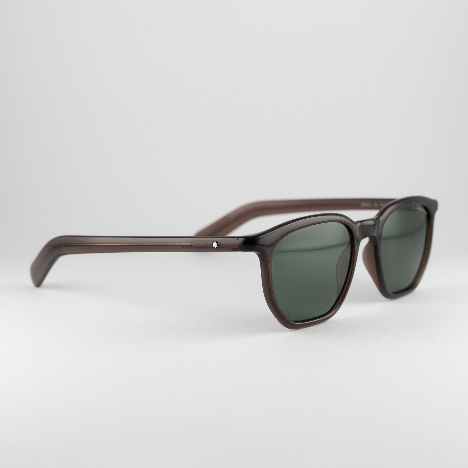 Occhiale da sole Montblanc MB0352S 002 Grey-laterale