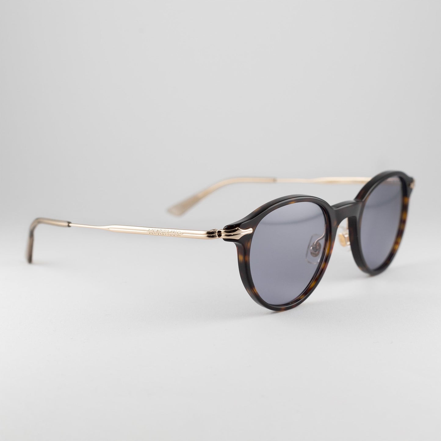 Occhiale da sole Montblanc MB0362S 002 Havana-laterale