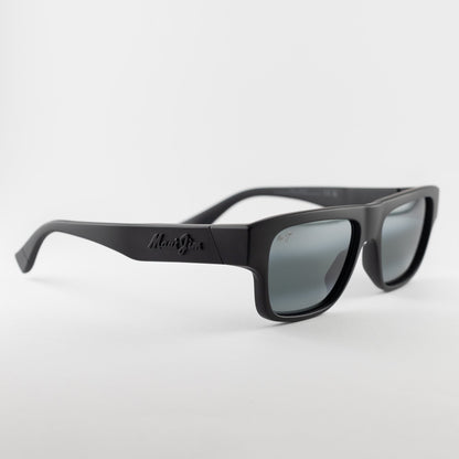 Occhiale da sole Maui Jim Kokua MJ638 02 Black Polarized-laterale