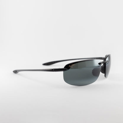 Occhiale da sole Maui Jim Ho'okipa MJ407 001 Black Polarized-laterale
