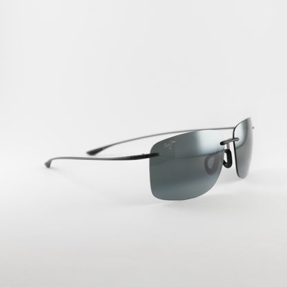 Occhiale da sole Maui Jim Hema MJ443 11M Black Polarized-laterale