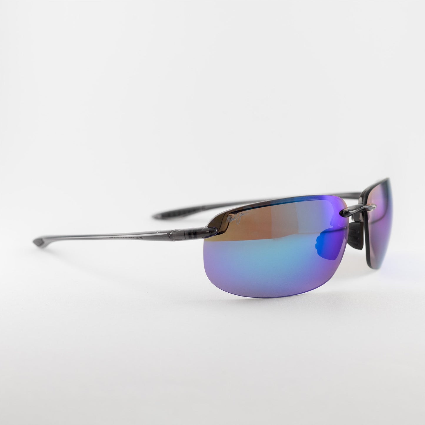 Occhiale da sole Maui Jim Ho'okipa xlarge MJ456 14A Blu Polarized-laterale