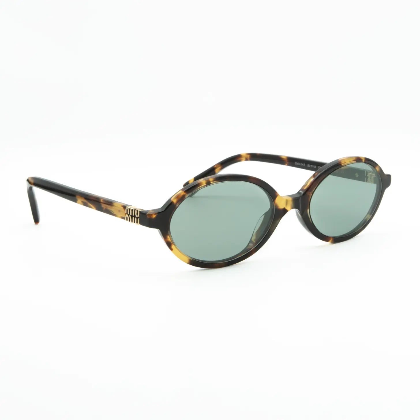 Occhiale da sole Miu Miu MU 04ZS VAU04M Havana miele-laterale