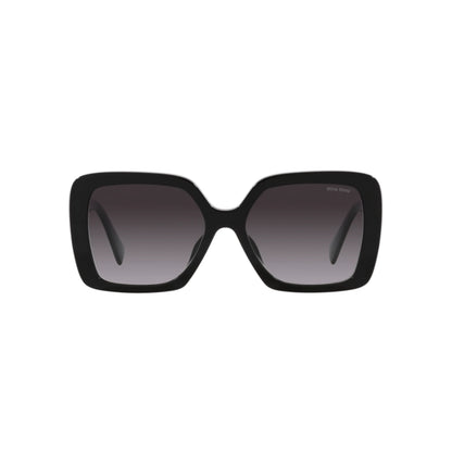 Occhiali da sole Miu Miu MU 10YS 1AB5D1 Nero squadrato