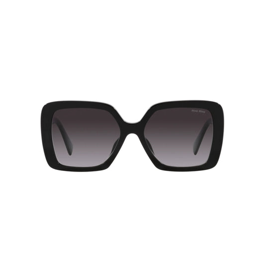 Occhiali da sole Miu Miu MU 10YS 1AB5D1 Nero squadrato