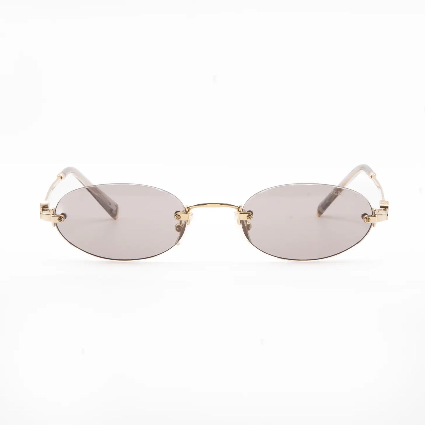 Occhiale da sole Miu Miu MU A54S 5AK20I Oro/Viola chiaro-Marrone
