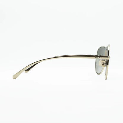 Occhiali da sole Miu Miu Ombre MU A56S ZVN80Q Gold/Dark Grey aviator