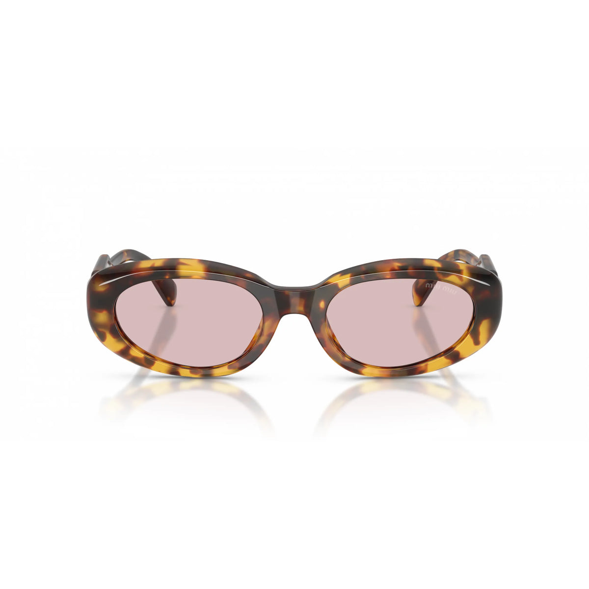 Occhiali da sole Miu Miu MU C01S 14L4I0 Honey Havana cat-eye