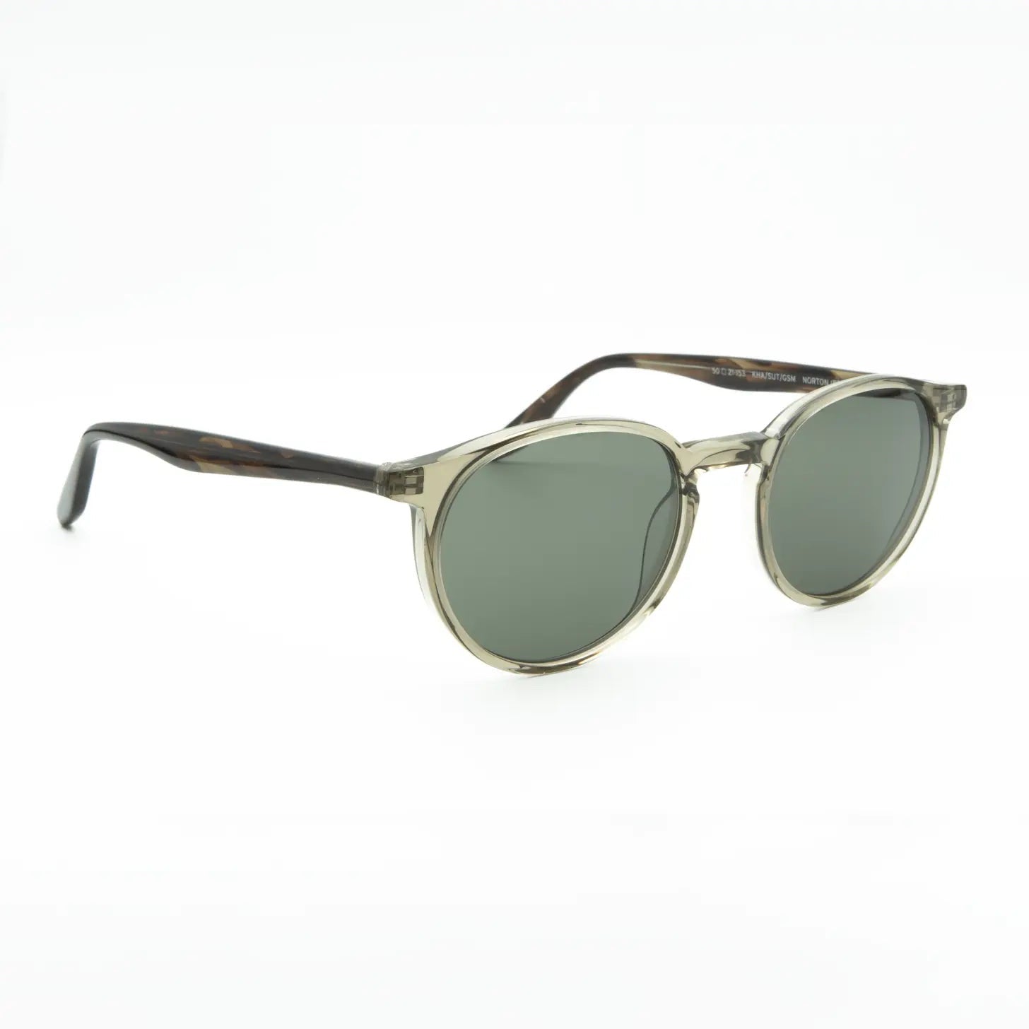 Occhiale da sole Barton Perreira Norton Beige Sabbia Trasparente-laterale