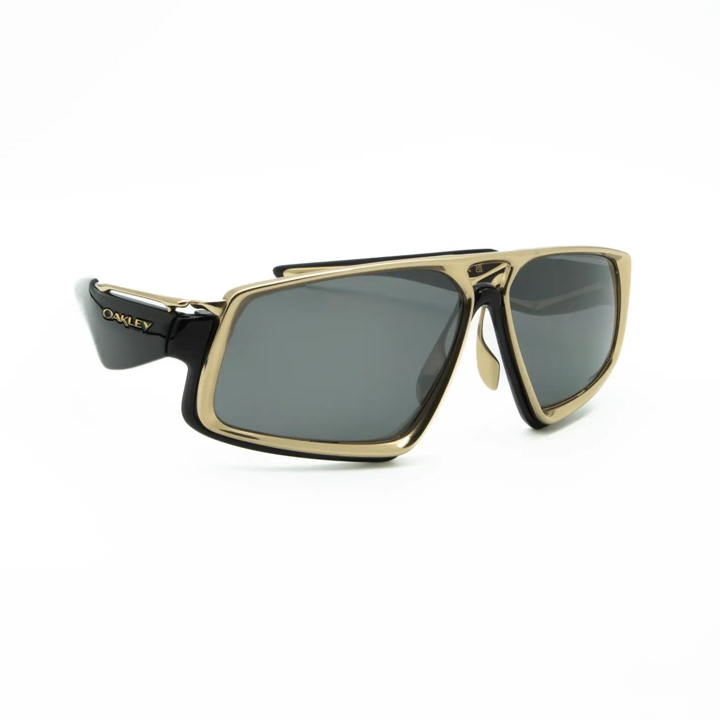 Occhiali da sole Oakley OO6029 602901 Black/Gold rettangolari