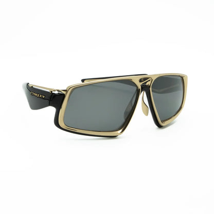 Occhiali da sole Oakley OO6029 602901 Black/Gold rettangolari