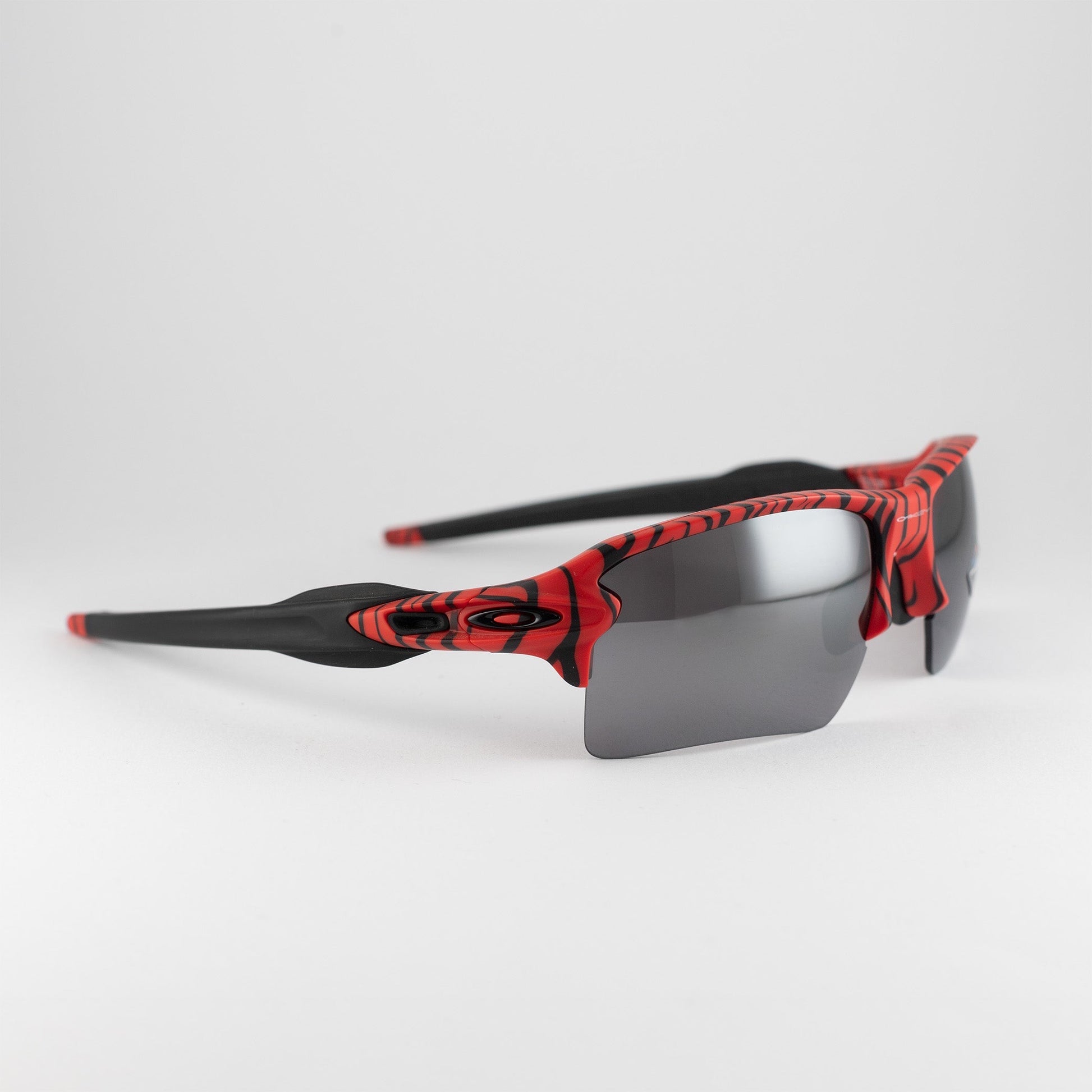Occhiale da sole Oakley flak 2.0 OO9188 H259 Red Tiger-laterale