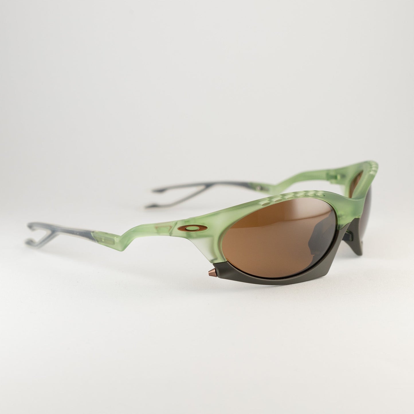 Occhiale da sole Oakley Plantaris OO9437 0363 Olive-dettagli