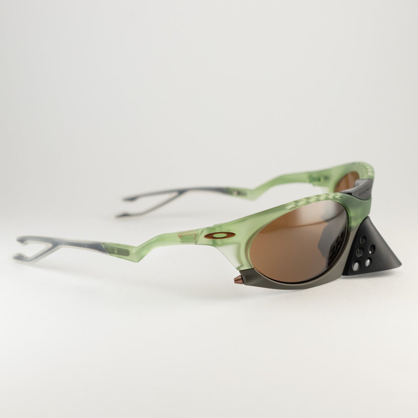 Occhiale da sole Oakley Plantaris OO9437 0363 Olive-laterale