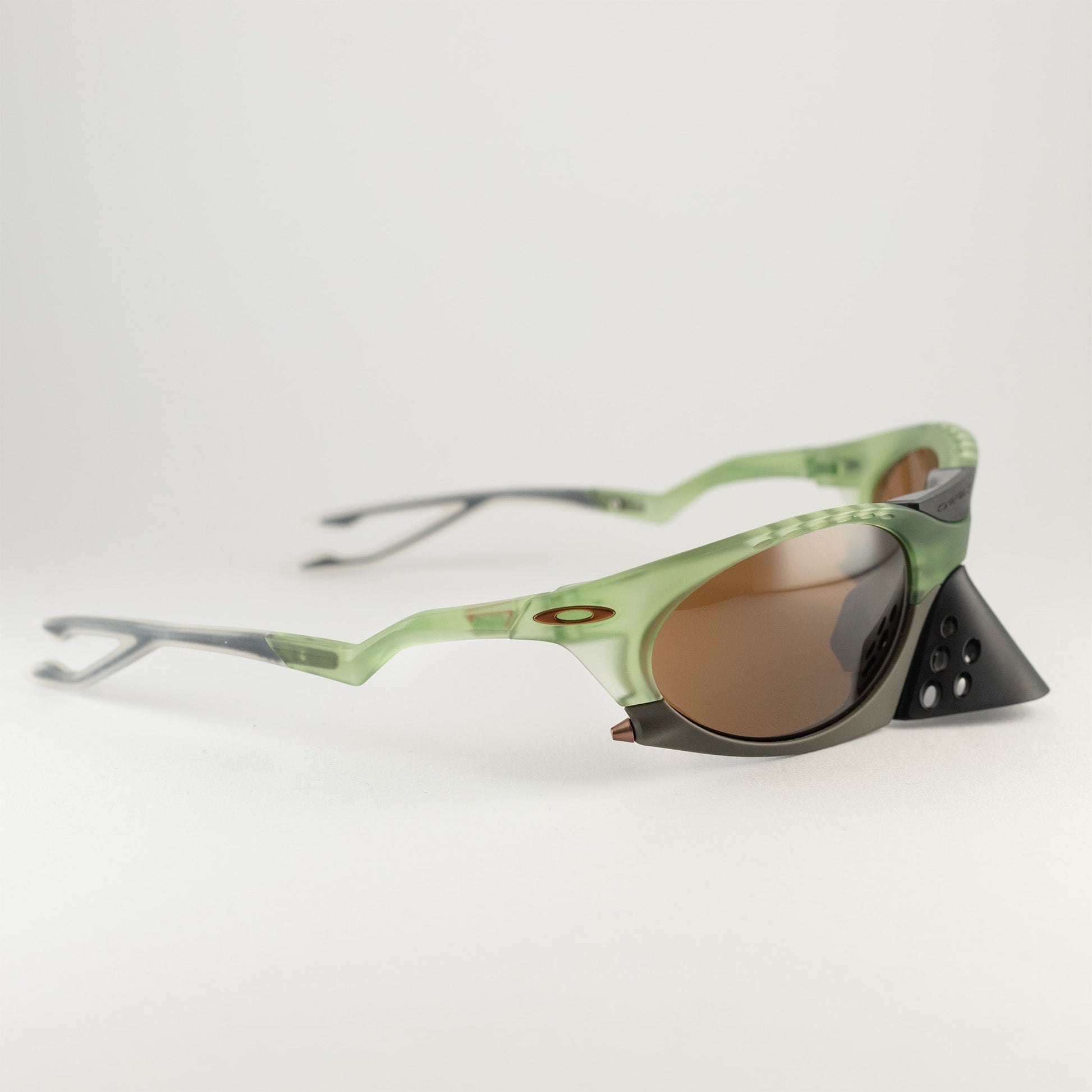 Occhiale da sole Oakley Plantaris OO9437 0363 Olive-laterale
