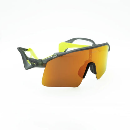 Occhiali da sole Oakley Stunt Wing OO9519 951904 Grigio fumo opaco rettangolari