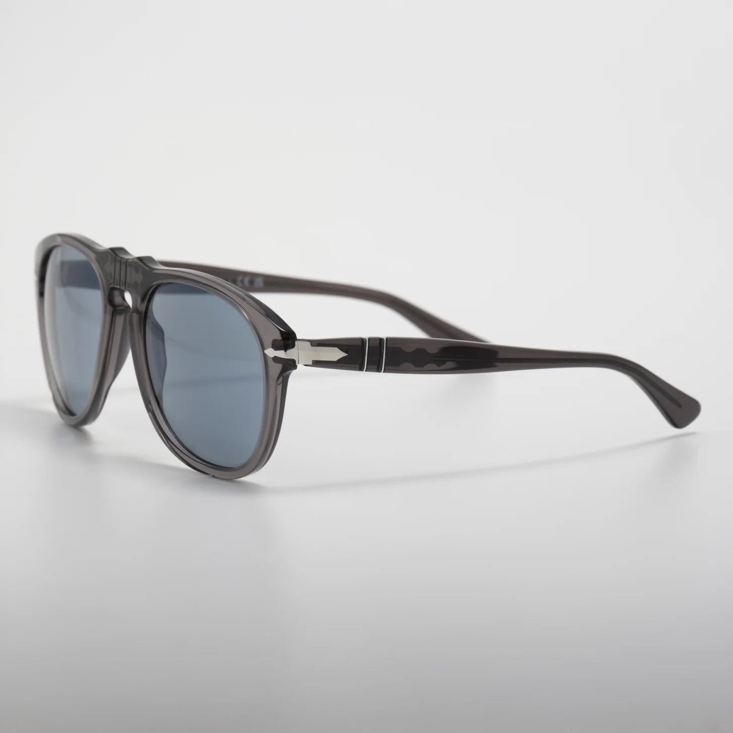 Occhiale da sole Persol PO0649 1196/56 Crystal Grey-laterale