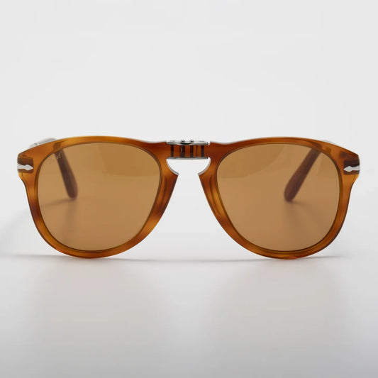Occhiale da sole Persol Steve Mcqueen 714 S-M 96/73 Light Havana