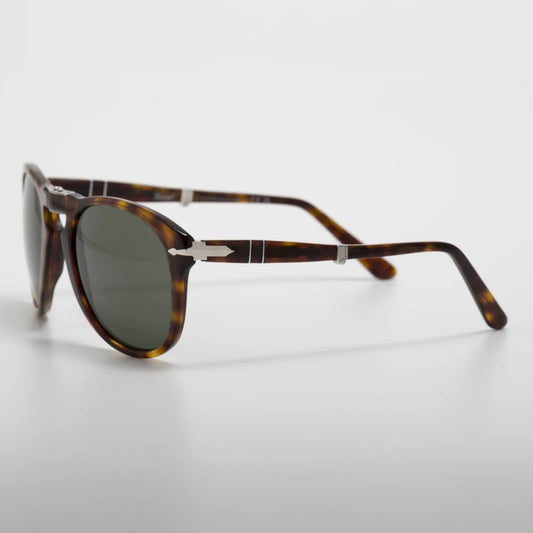 Occhiali da sole Persol PO0714 Folding 24/31 Turtle rotondi