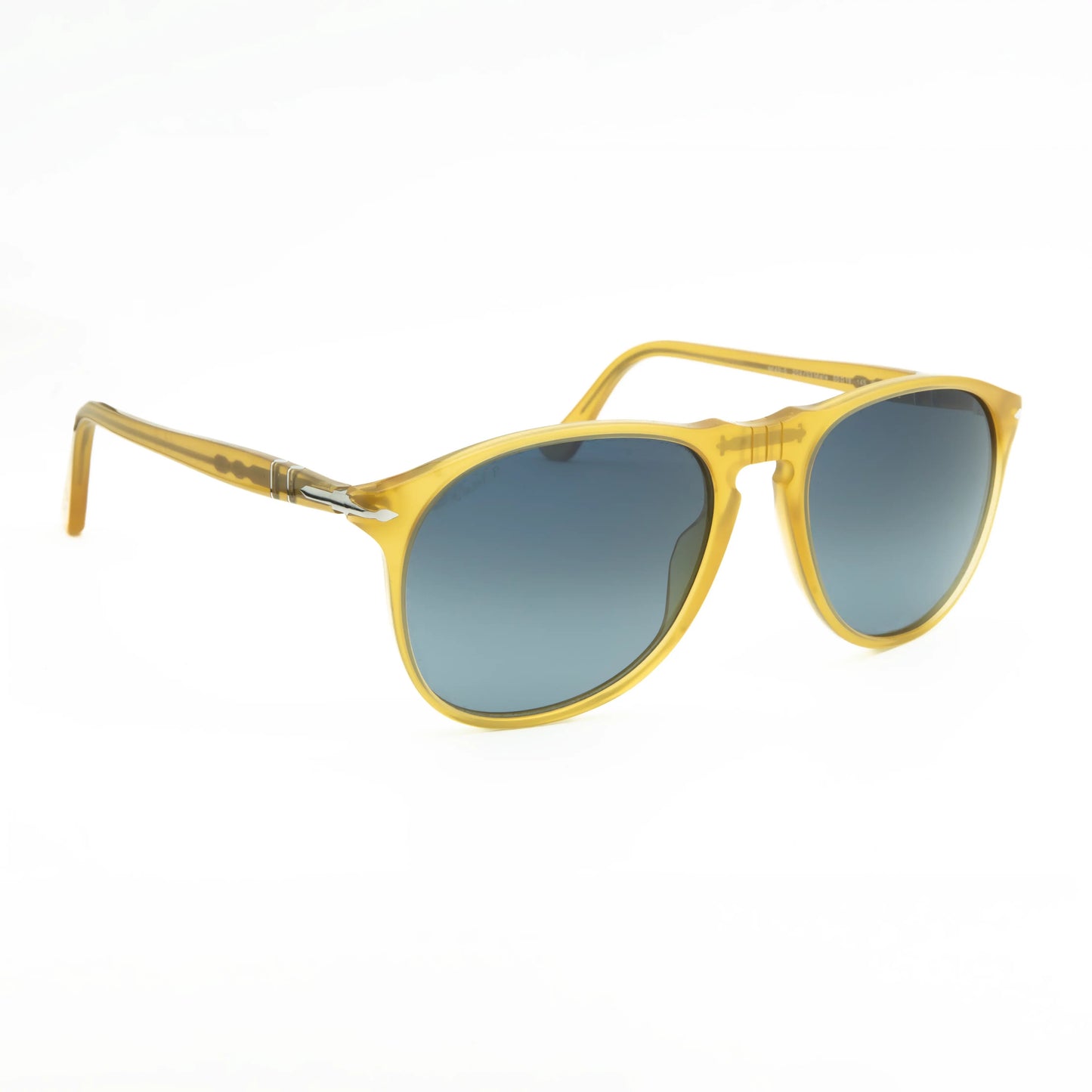 Occhiali da sole Persol PO9649S 204/S3 Miele rotondi