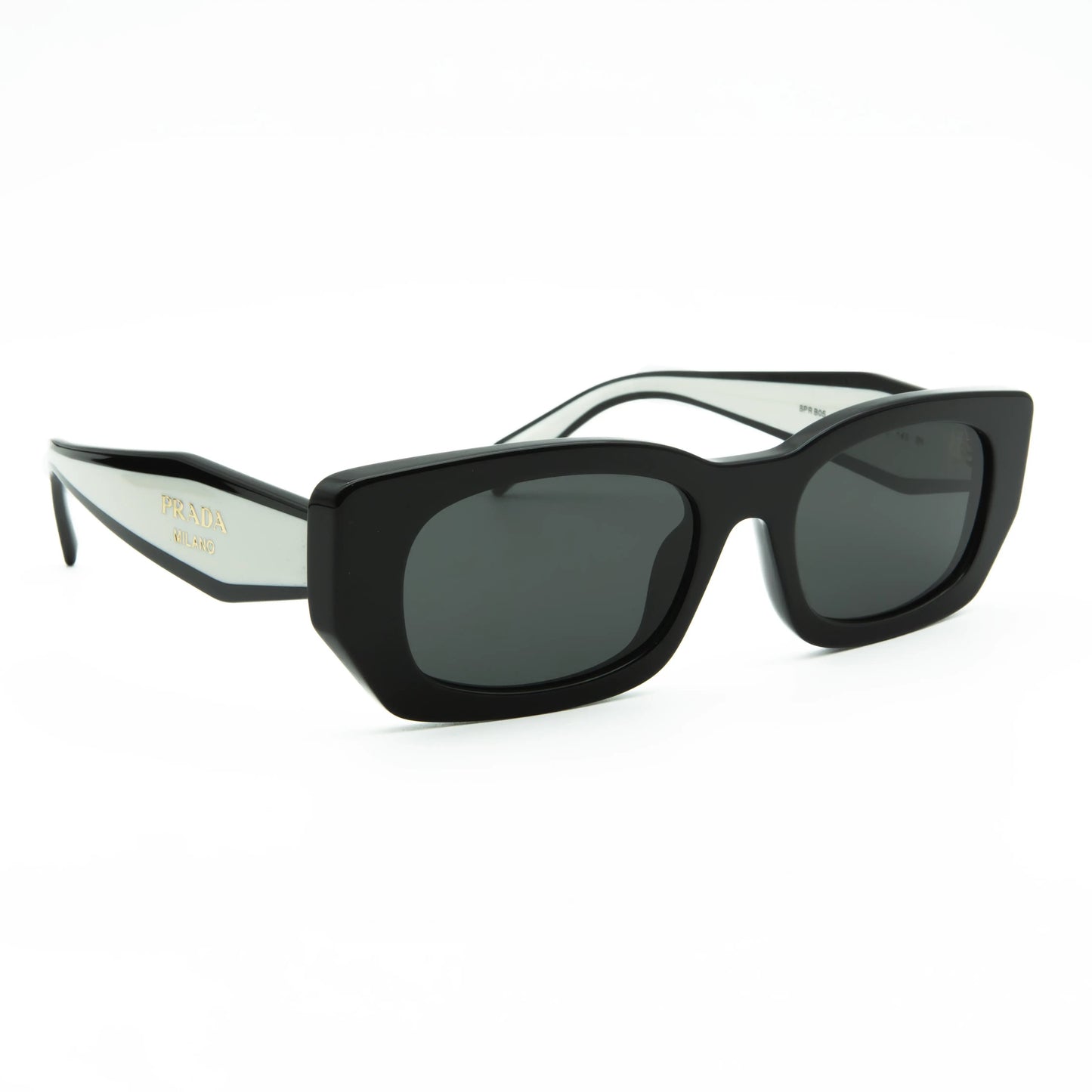 Occhiali da sole Prada PR B05S 09Q08Z Black rettangolari