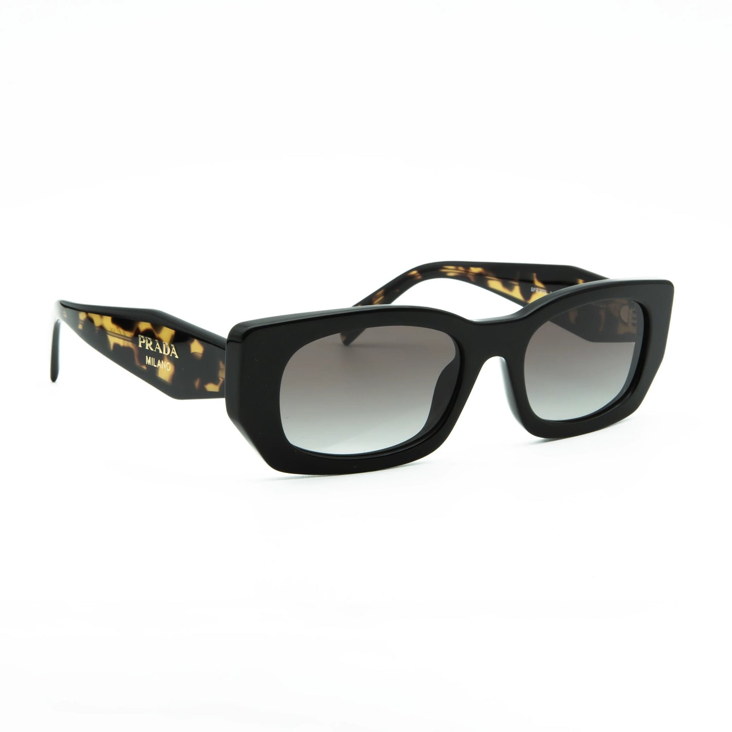 Occhiali da sole Prada PR B05S 3890A7 Havana/Black rettangolari
