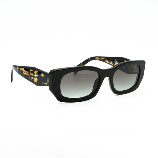 Occhiali da sole Prada PR B05S 3890A7 Havana/Black rettangolari