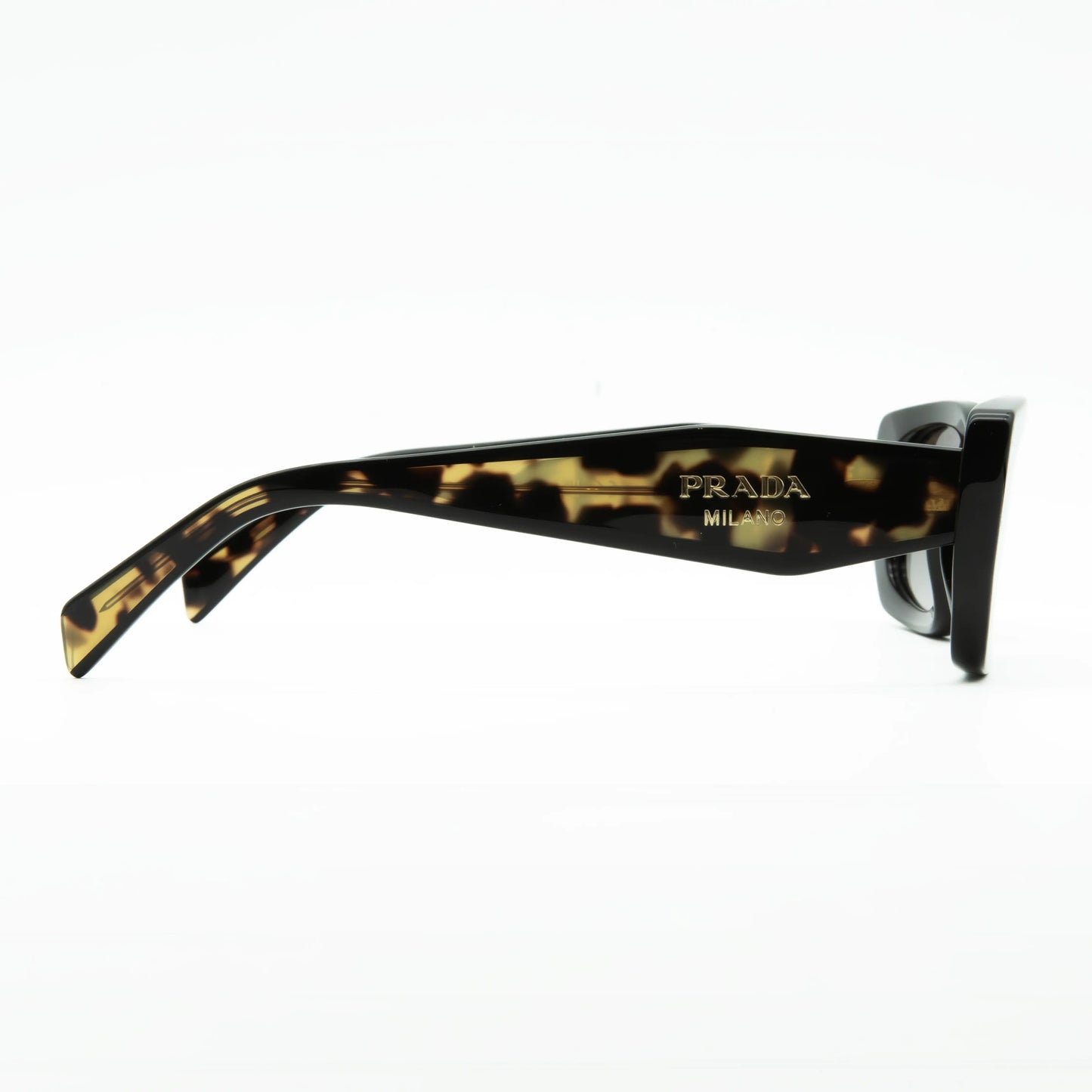 Occhiali da sole Prada PR B05S 3890A7 Havana/Black rettangolari