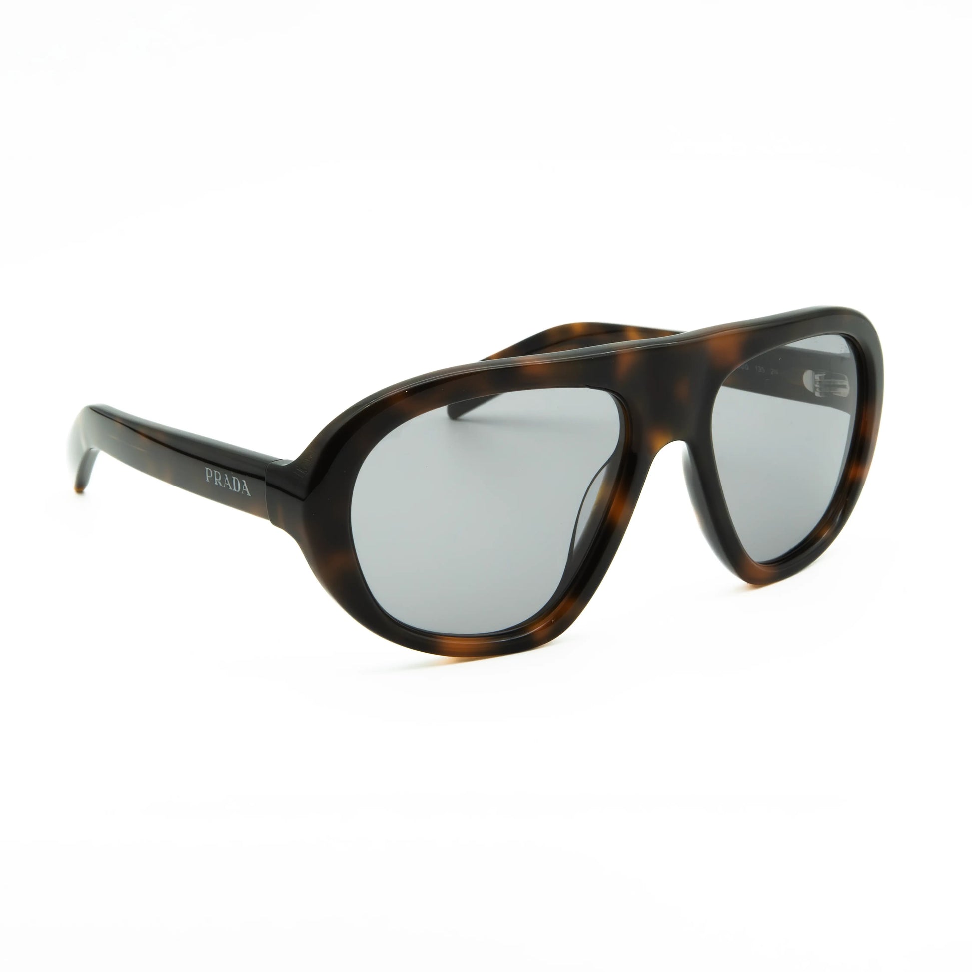Occhiale da sole Prada PR C05S 20D50Q Juniper tartarugato-dettagli