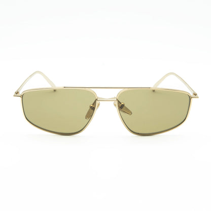 Occhiale da sole Prada PR C51S 5AK70G Gold/Green olive