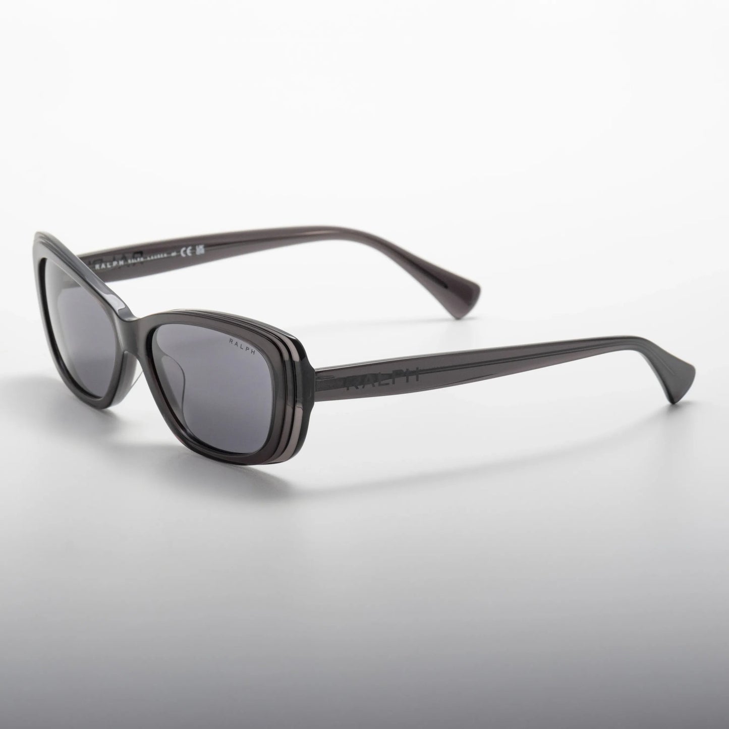Occhiale da sole Ralph RA5322U 553687 Nero lucido trasparente-laterale