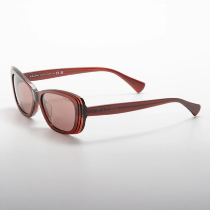Occhiale da sole Ralph RA5322U 621069 Borgogna brillante trasparente-laterale